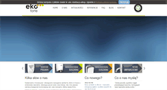 Desktop Screenshot of ekoforte.com
